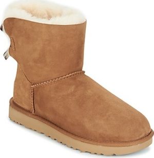 UGG Kotníkové boty MINI BAILEY BOW II Hnědá