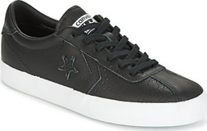 Converse Tenisky BREAKPOINT FOUNDATIONAL LEATHER OX BLACK/BLACK/WHITE Černá