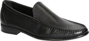 Leonardo Shoes Mokasíny 06943 12991 FORMA SCA CERVO NERO Černá