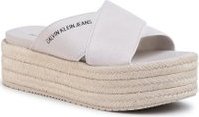 Espadrilky Calvin Klein Jeans Fernanda B4R0545 Bílá