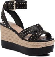 Espadrilky Guess Latanye FL6LAE LEA04 Černá