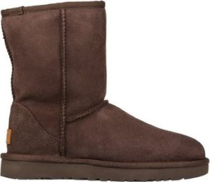 UGG Kotníkové boty Classic Short II Chocolate Hnědá