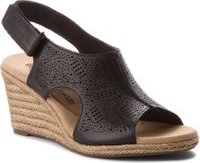 Espadrilky Clarks Lafley Rosen 261338054 Černá