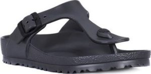 Birkenstock Žabky Gizeh Eva Mettalic Anthracite Černá