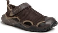 Sandály Crocs Swiftwater Mesh Deck Sandal M 205289 Hnědá