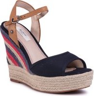 Espadrilky Pepe Jeans Ohara Evy PLS90457 Tmavomodrá