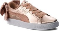 Sneakersy Puma Basket Bow Luxe Wn's 367851 01 Zlatá