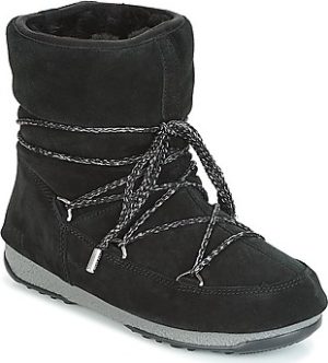 Moon Boot Zimní boty LOW SUEDE WP Černá