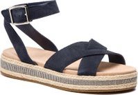 Espadrilky Clarks Botanic Poppy 261392544 Tmavomodrá