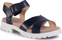 Sandály Clarks Orinoco Strap 261479134 Tmavomodrá