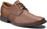 Polobotky Clarks Tilden Plain 261300977 Hnědá