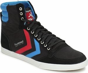 Hummel Tenisky TEN STAR HIGH CANVAS Černá