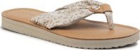 Žabky TOMMY HILFIGER Th Monogram Flat Beach Sandal FW0FW04808 Béžová