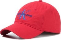 Kšiltovka Calvin Klein Jeans J Monogram Cap With Embroidery K50K505320 Červená