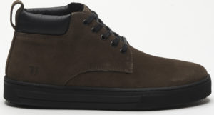 Boty Trussardi Desert Boot Suede Logo Embossed