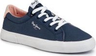 Tenisky Pepe Jeans Kenton Basic Woman PLS30990 Tmavomodrá