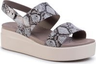 Sandály Crocs Brooklyn Low Wedge W 206453 Šedá