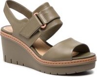 Sandály Clarks Palm Stellar 261402334 Zelená