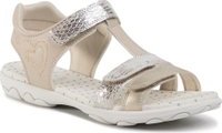 Sandály Geox J Sandal Cuore B J0290B 00454 C0041 D Zlatá