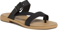 Žabky Crocs Tulum Toe Post Sandal W 206108 Černá