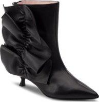 Polokozačky MSGM Ruches Twiggy Boot 2642MDS838 855 99 Černá