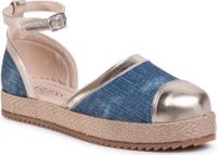 Espadrilky Guess Alma FJ6ALM DEN03 Zlatá