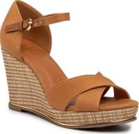 Espadrilky Jenny Fairy LS5242-01 Hnědá