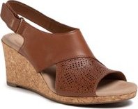 Sandály Clarks Lafley Joy 261483504 Hnědá