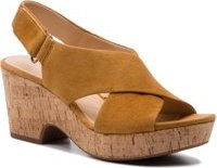 Sandály Clarks Maritsa Lara 261401214 Hnědá