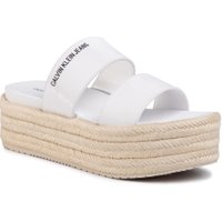 Espadrilky Calvin Klein Jeans Frances B4R0544 Bílá