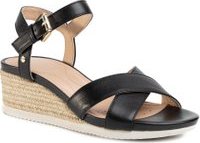 Espadrilky Geox D Ischia Corda C D02HHC 00085 C9999 Černá