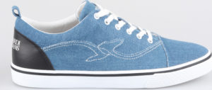 Boty Trussardi Sneakers Denim/Synthetic Leather Stitching Logo