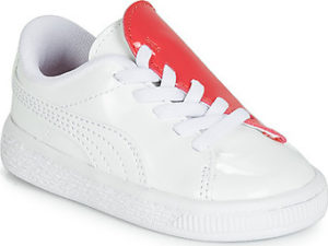 Puma Tenisky Dětské INF B CRUSH PATENT AC.W-H Bílá