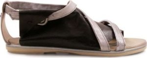 Leonardo Shoes Sandály 269002/METAL-NERO Stříbrná