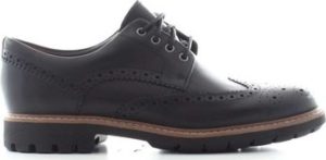 Clarks Šněrovací polobotky 127192 Černá