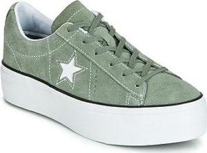 Converse Tenisky ONE STAR PLATFORM SEASONAL COLOR OX Zelená