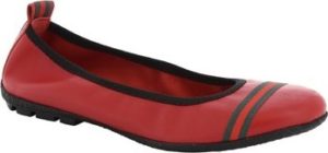 Leonardo Shoes Baleríny 5618 G/SOSIA NAPPA ROSSO Červená