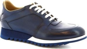 Leonardo Shoes Šněrovací polobotky 413_69 PE VITELLO BLUE Modrá