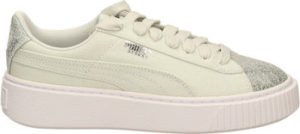 Puma Tenisky BASKET PLATFORM CANV Zelená