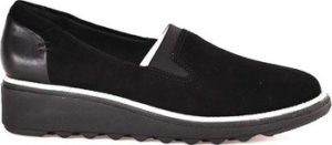 Clarks Mokasíny 136359 Černá