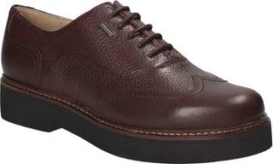 Geox Šněrovací polobotky D643HD 04743 Červená