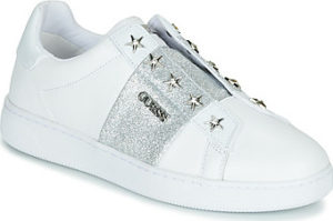 Guess Street boty FL5RUS-LEA12-WHITE Bílá