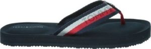 Tommy Hilfiger Žabky Colorful Tommy Comfy Sandal Černá