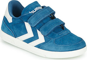 Hummel Tenisky Dětské VICTORY SUEDE II PS Modrá