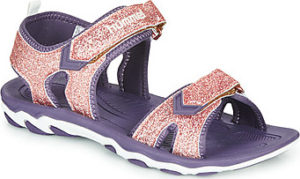 Hummel Sandály Dětské SANDAL SPORT GLITTER JR Modrá