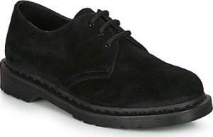 Dr Martens Šněrovací polobotky 1461 MONO SOFT BUCK Černá