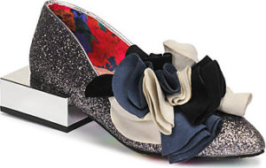 Irregular Choice Lodičky RUFF READY Stříbrná