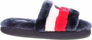 Tommy Hilfiger Papuče Dámské domácí pantofle FW0FW04365 020 rwb Modrá