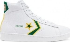 Converse Tenisky Pro Leather Mid breaking Down Barriers Celtics Bílá