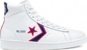 Converse Tenisky Pro Leather Mid fort Wayne Pistons Bílá